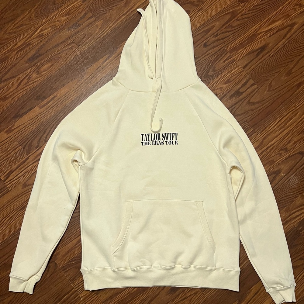 Taylor Swift Eras Tour Cream Hoodie XS